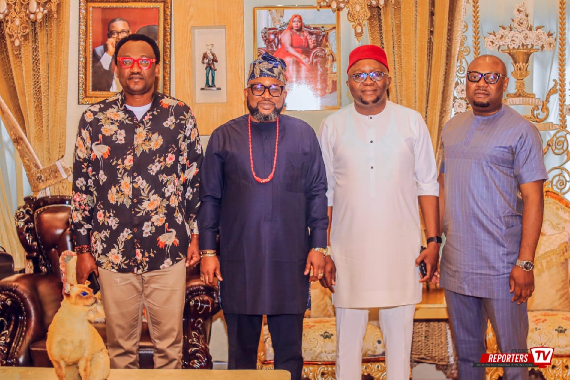Imo Born-ghana Based Business Mogul, Nwandu, Plays Host To Nigerian Federal Lawmaker, Ozurigbo, At His Accra Palatial Home, Commends His Effective Representation