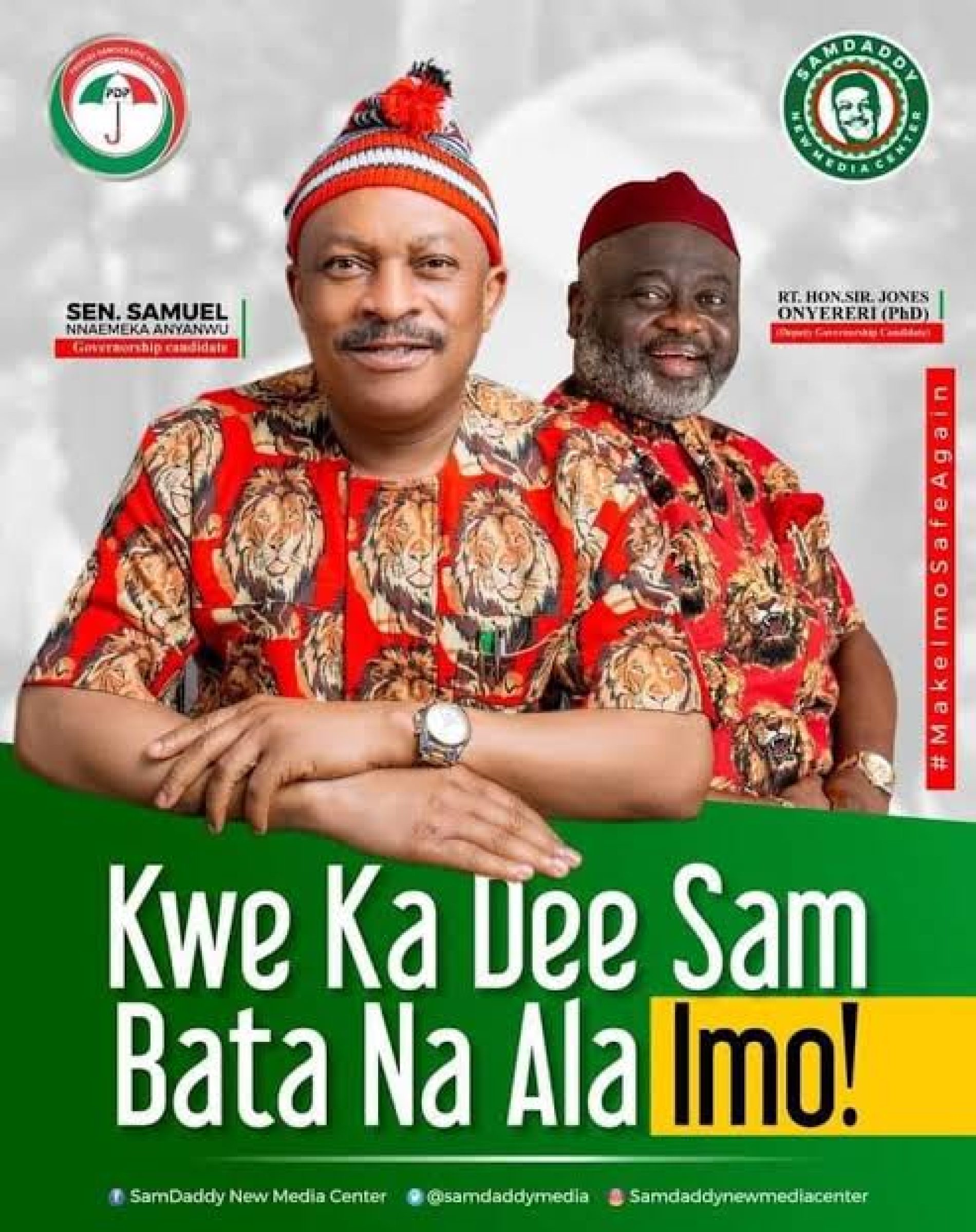 Imo Guber Election: PDP Gets More Formidable As Six Parties Declare Support For The Party