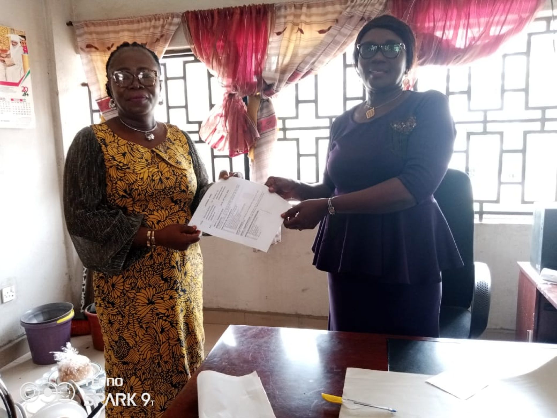 Mrs Ugwuoha Bows Out From Service …Advised Staff To Cooperate With Her Successor, Be Diligent in Their Duties