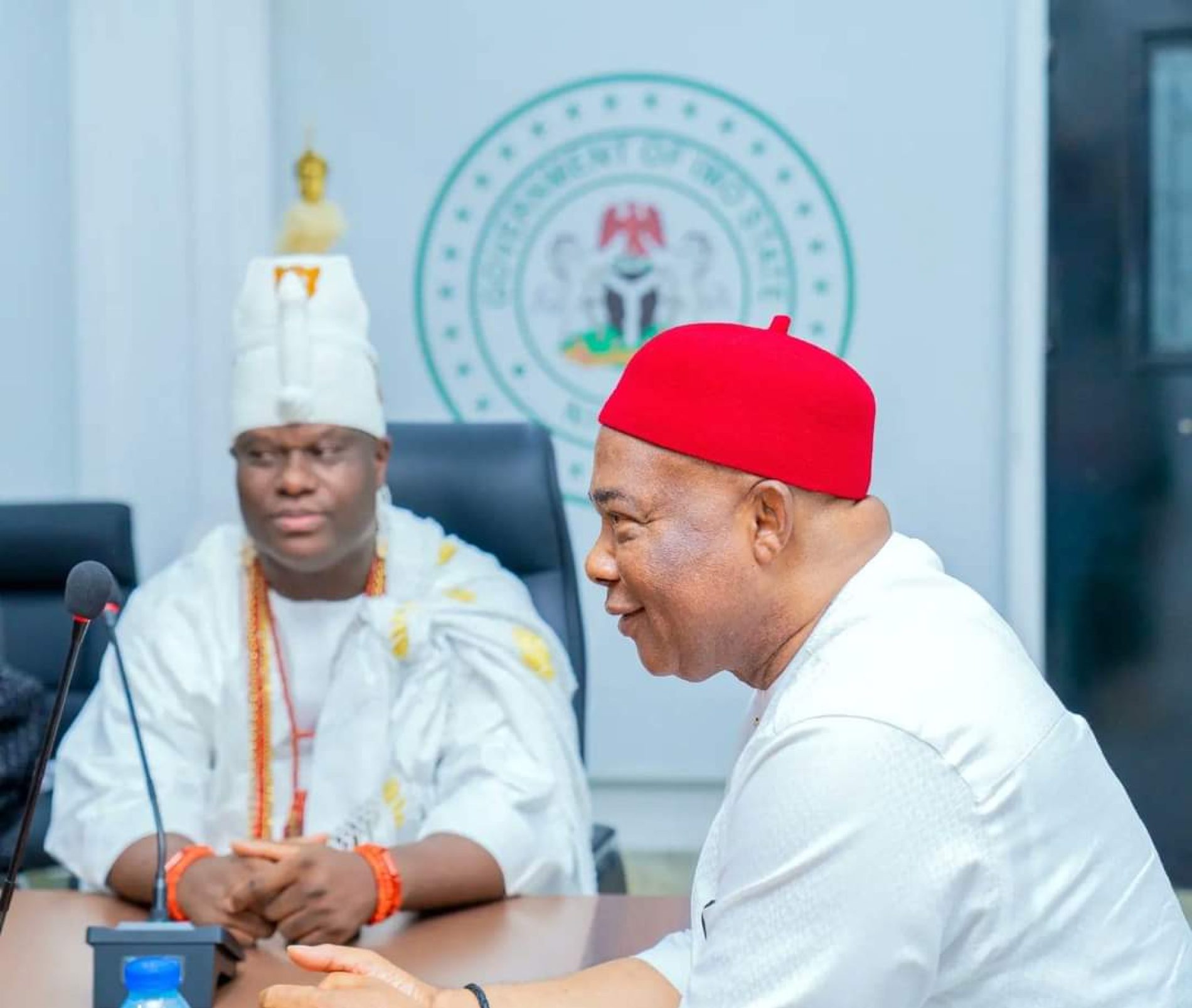 Uzodinma hosts Ooni of Ife, others, calls for support for Tinubu