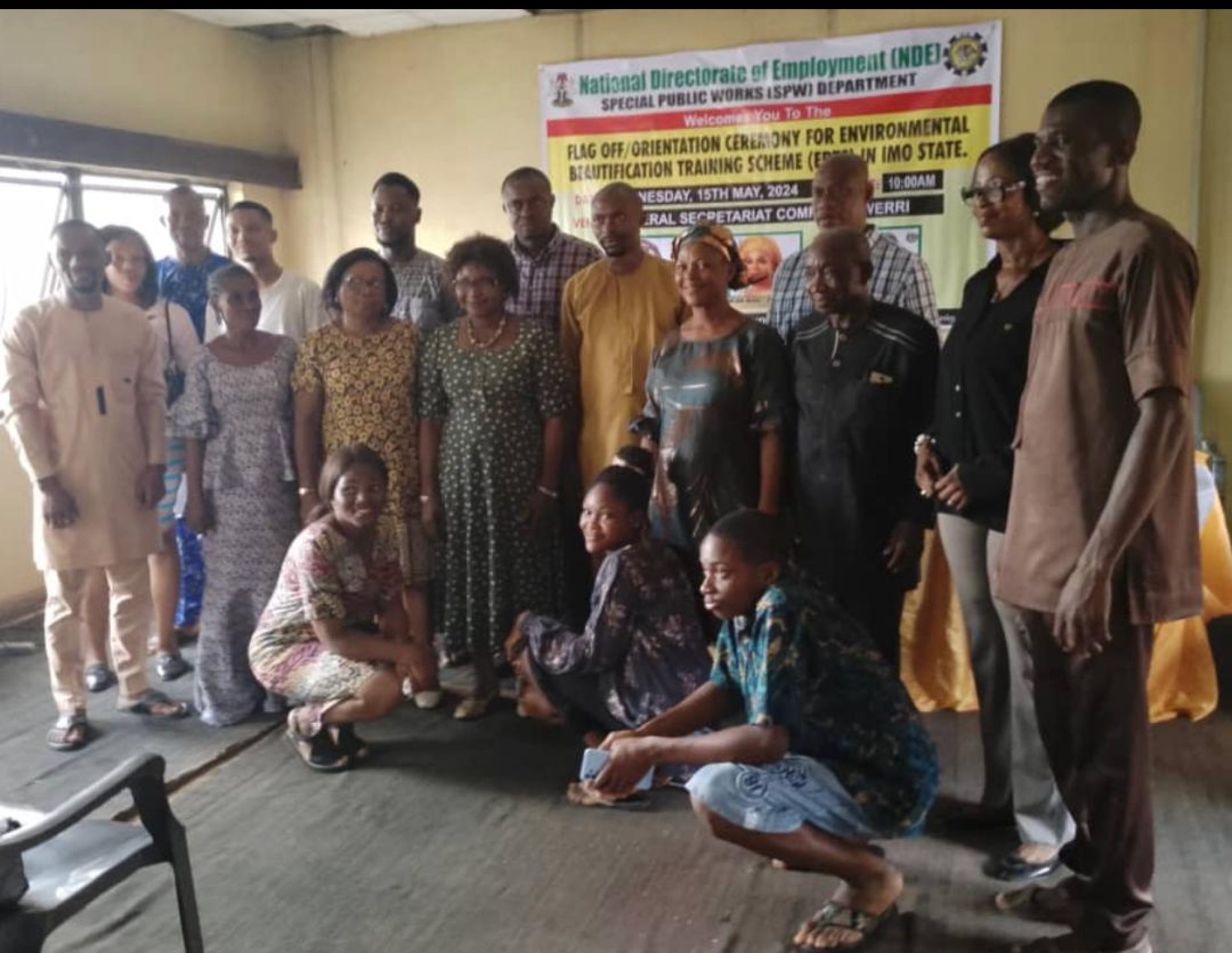 NDE trains 20 unemployed persons on environmental beautification skills in Imo