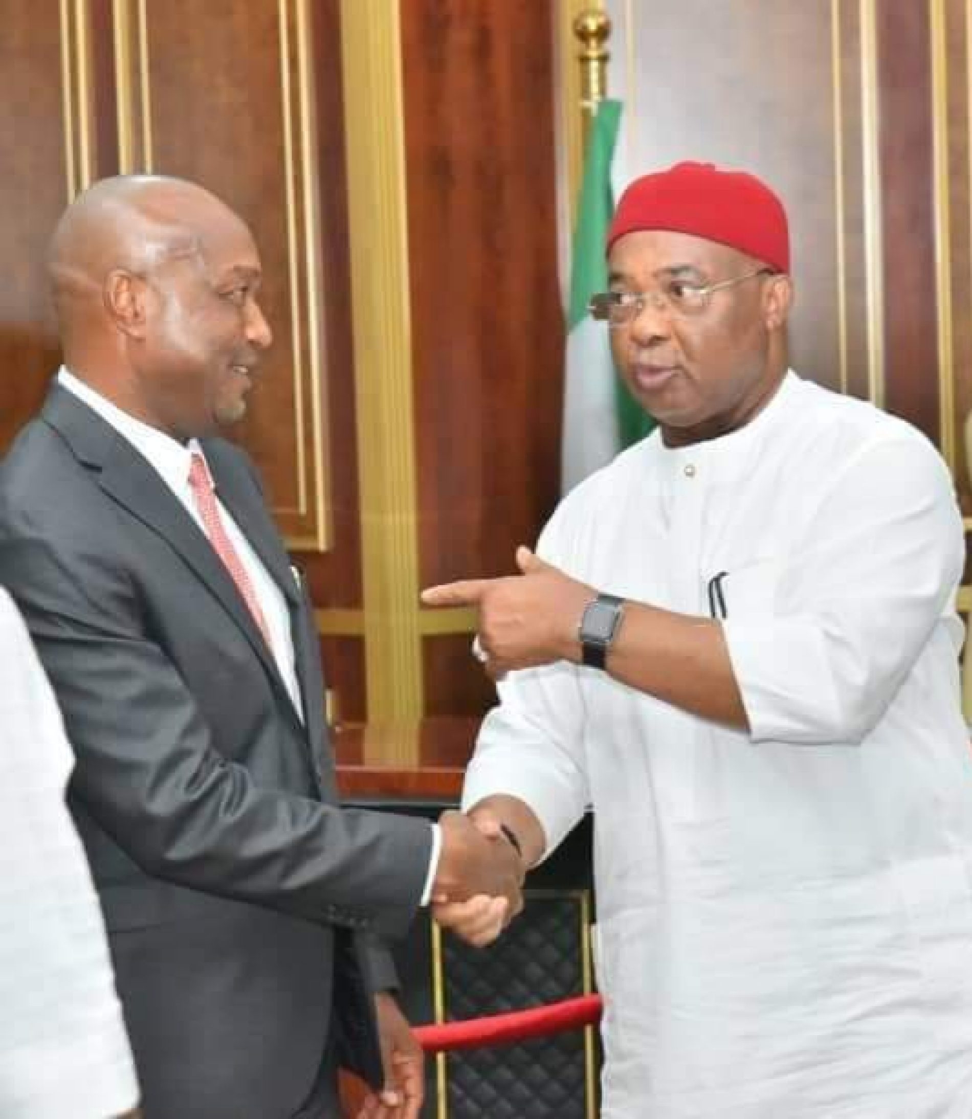 NDF Country Director Congratulates Hon. Barr. Rex Anunobi on His new Appointment