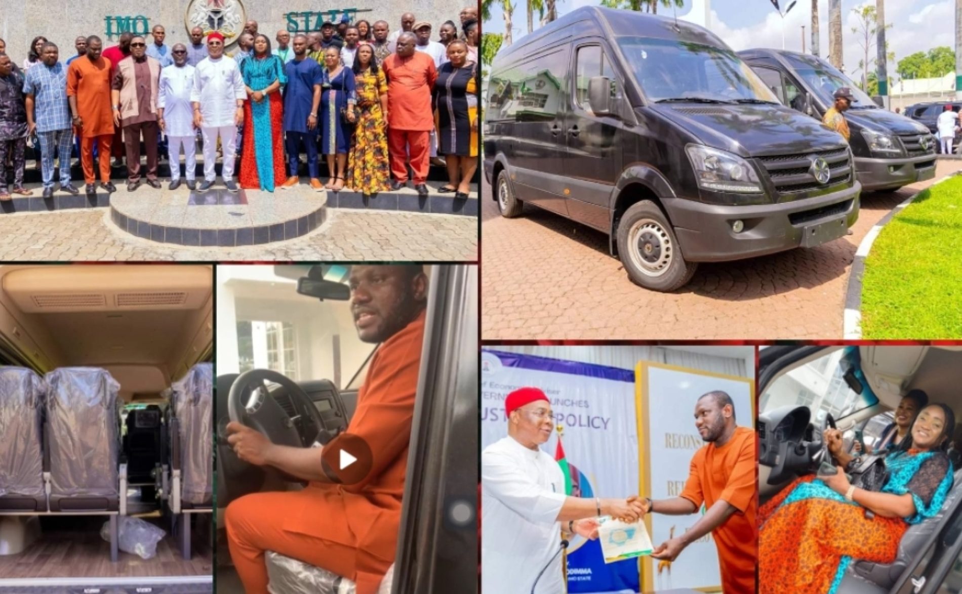 Gov Uzodimma Donates Executive Jet Mover Buses To NAWOJ, Correspondent Chapel …Congratulates new Excos