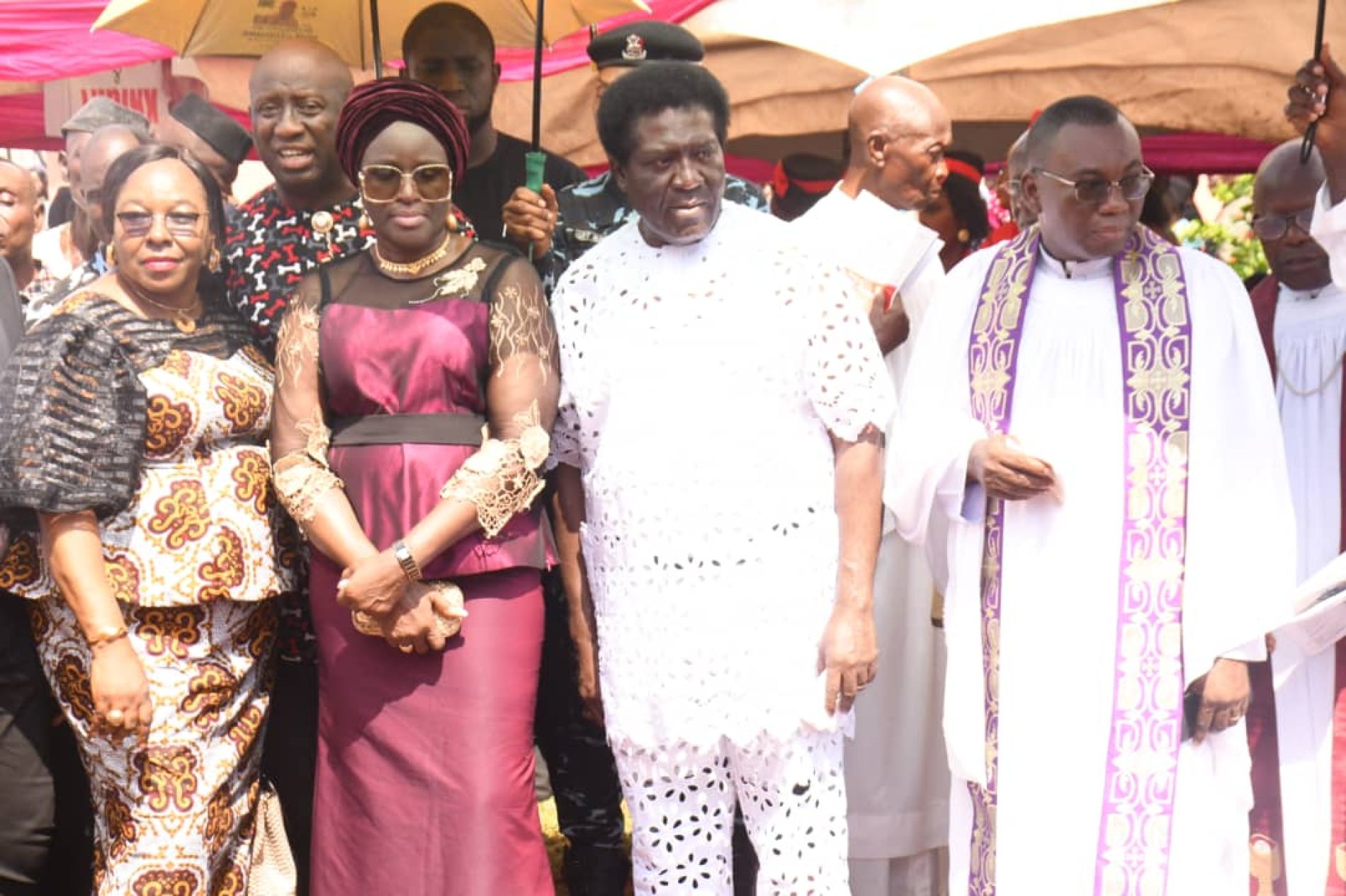 Bishop Oti, Uzodimma, Madumere Others Charge Nigerians On Uprightness, Fear Of God As Ex Imo Deputy Governor Buries Mother