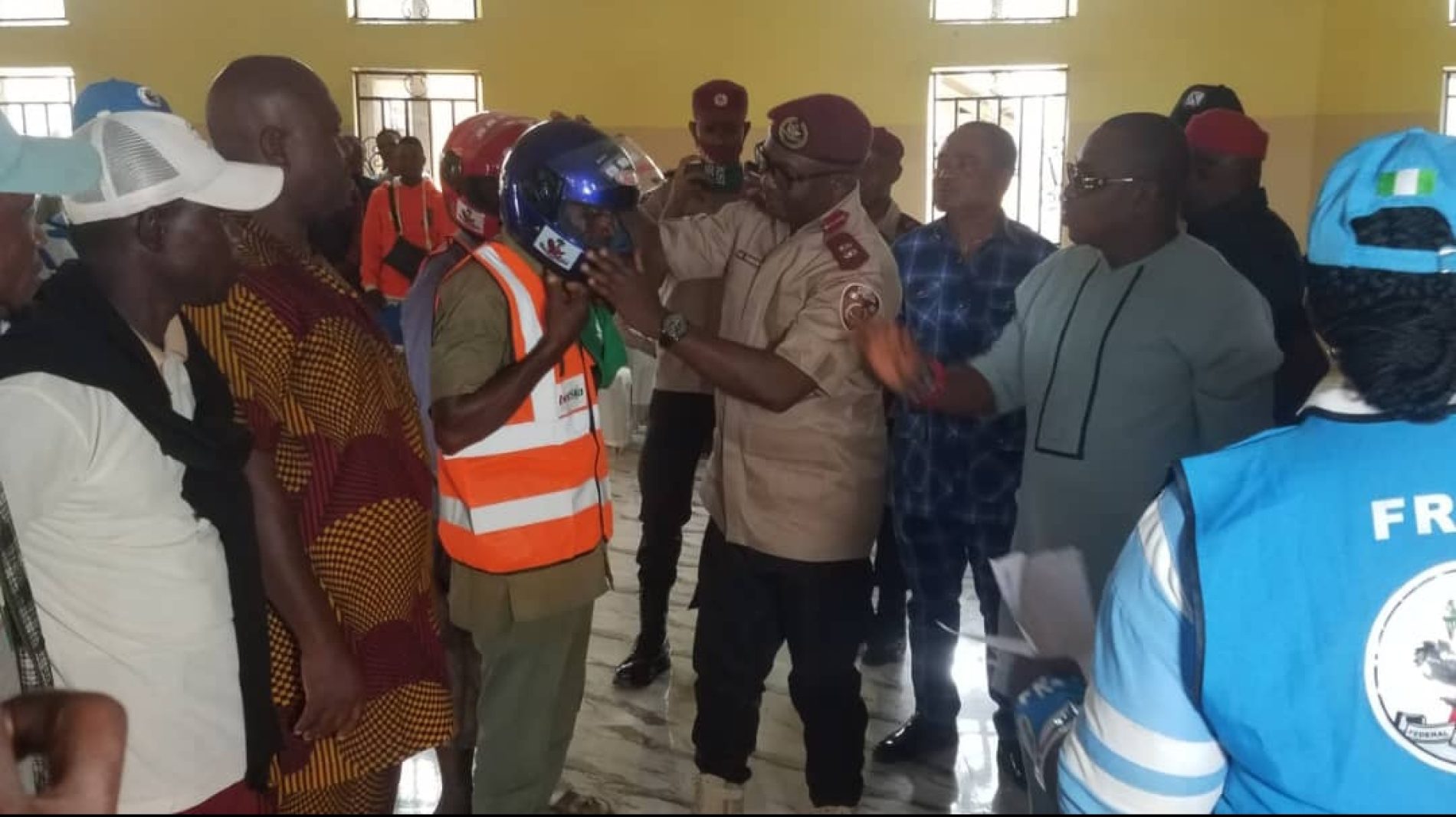 Road Safety: FRSC, Bet9ja Imo state Empowers 110 Motorcycle Riders in Imo Communities