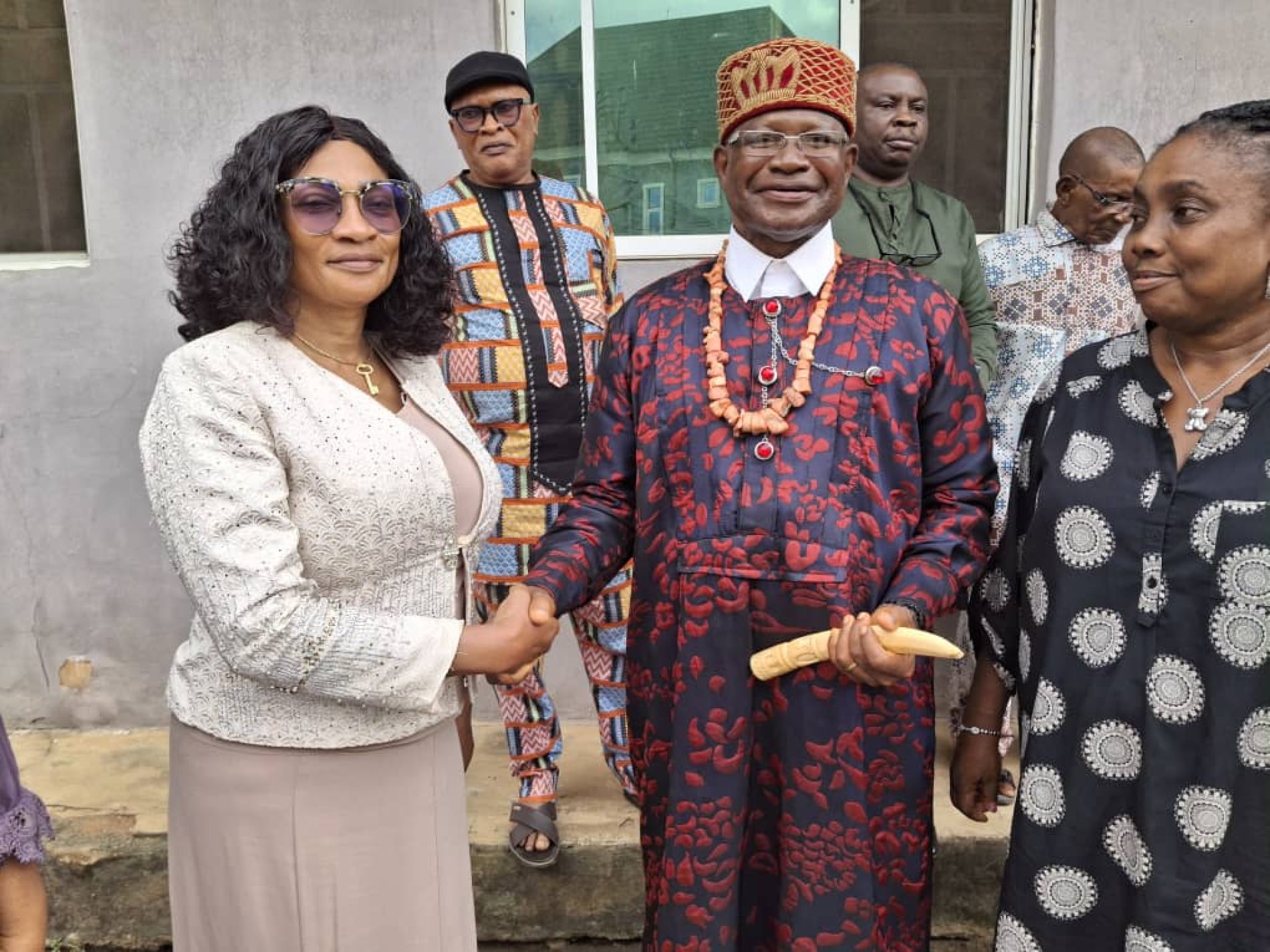 FEDPONEK Rector Dr Igbokwe begins Agenda implementation, visits host community, Assures Healthy Relationship