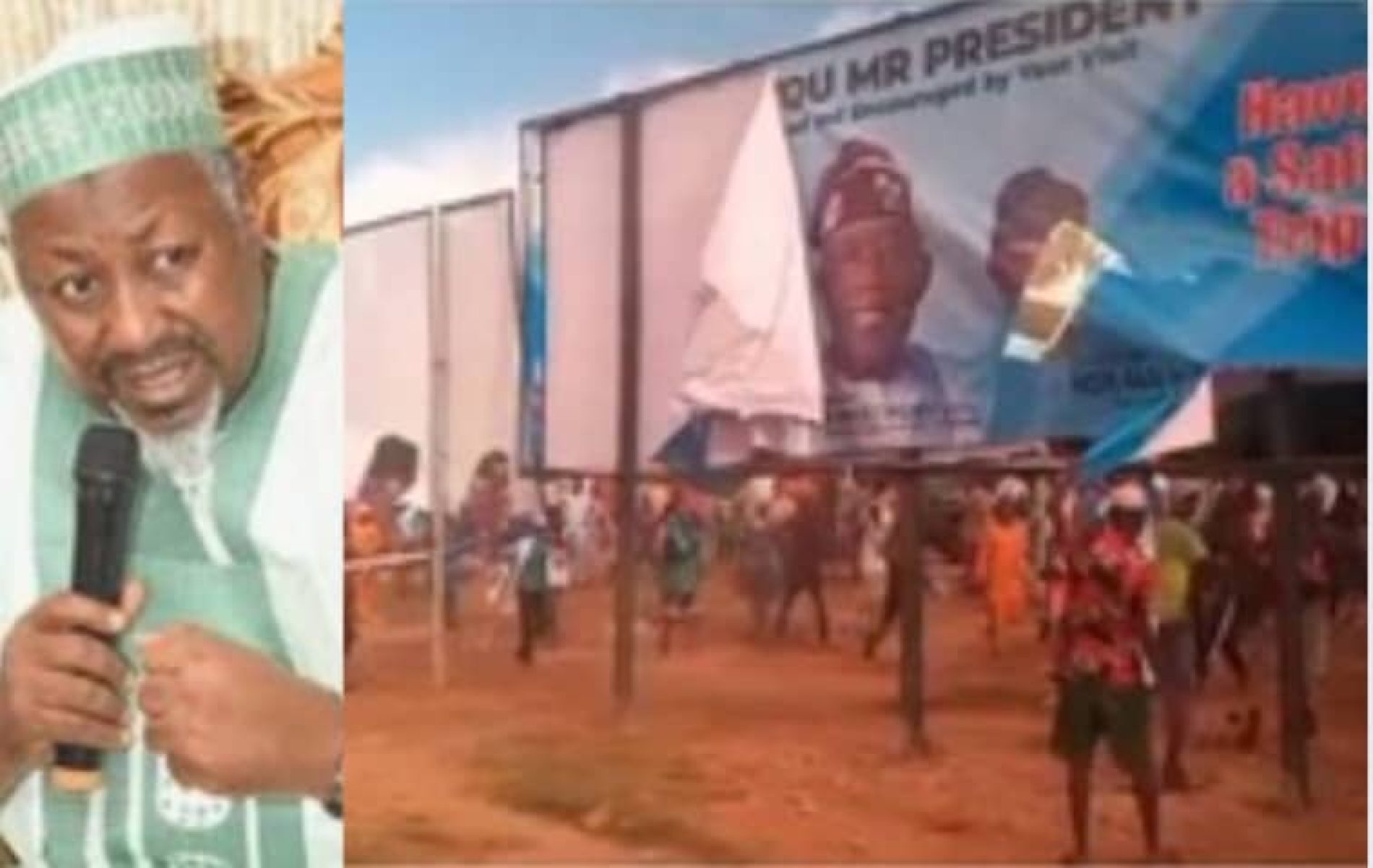 Jigawa: Allegiance Takes Ugly Turn as Badaru Loyalists Destroy Tinubu, APC Billboards Amid Controversy