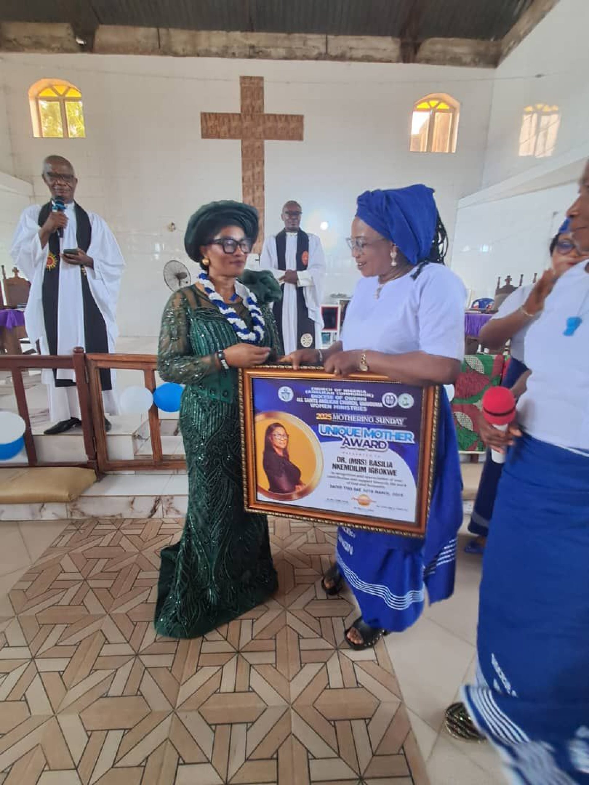 Rector, Dr. Mrs. Basilia Nkemdilim Igbokwe Gets Unique Mother’ Award