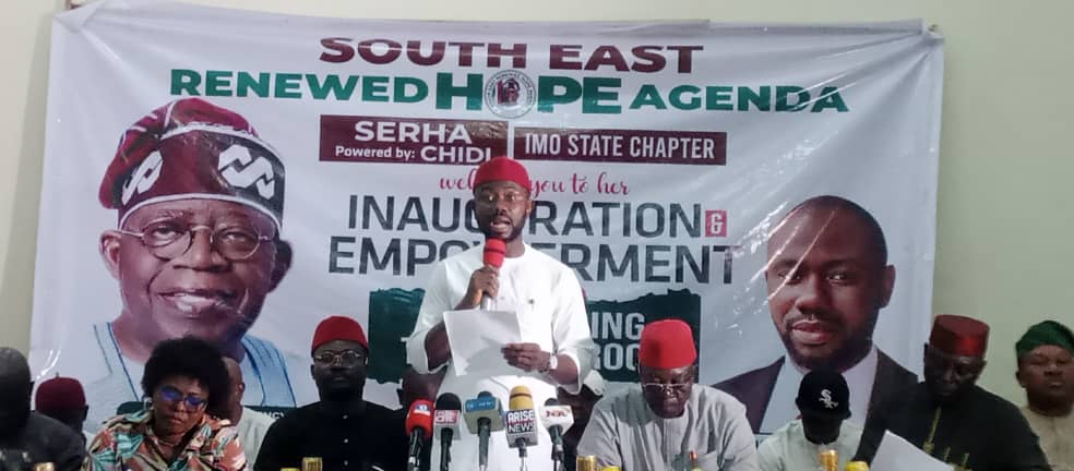 Tinubu 2027: SERHA Inaugurates Imo Chapter, Empowers Coordinators, Imolites