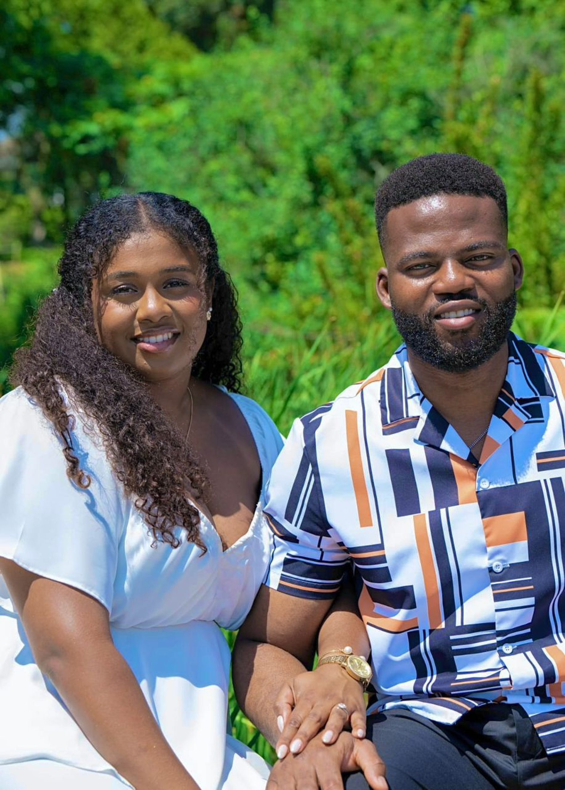 Okereke congratulates younger brother on his engagement in Canada