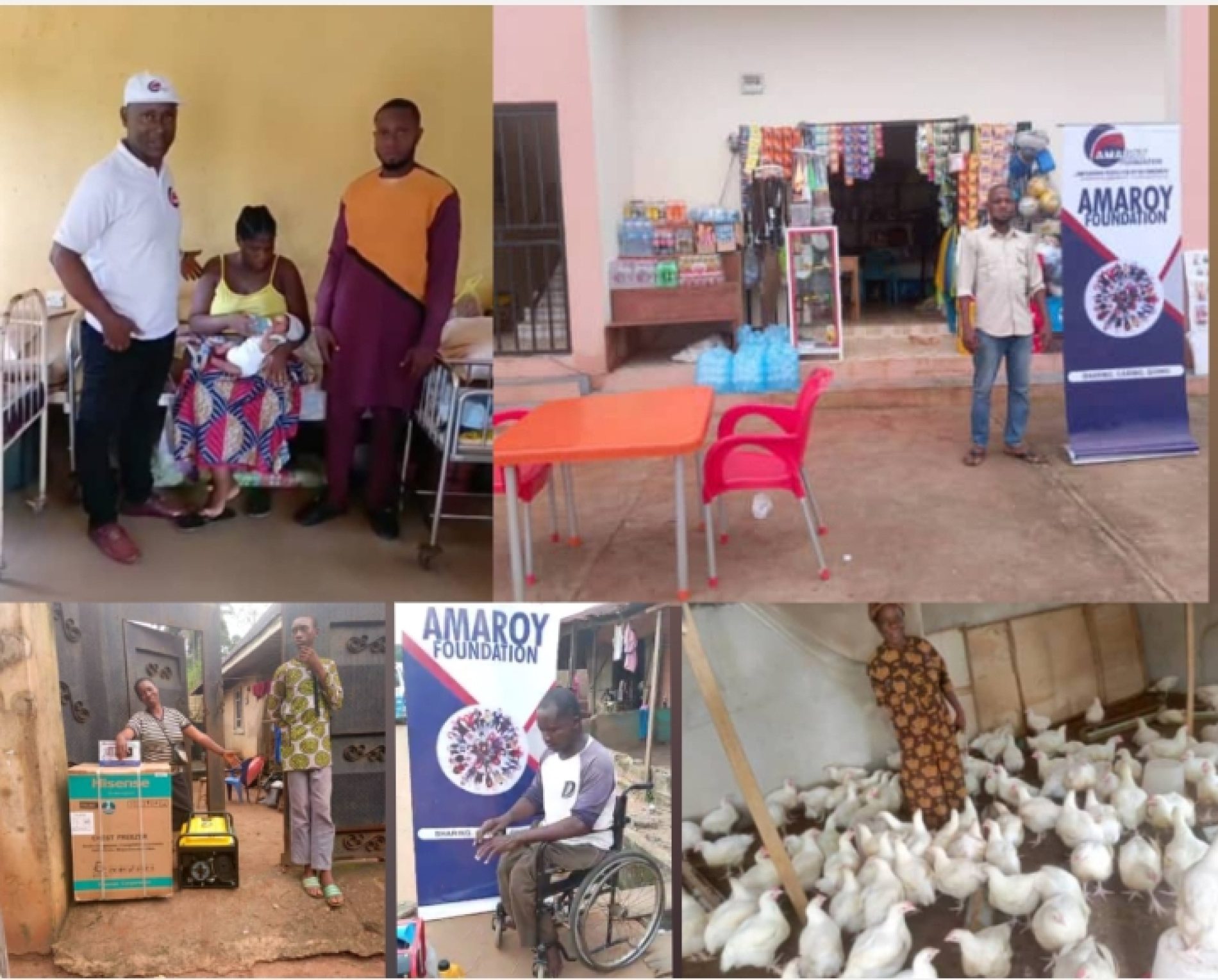 Amaroy Foundation Impacts Lives in Communities, Offers Empowerment, Relief Support