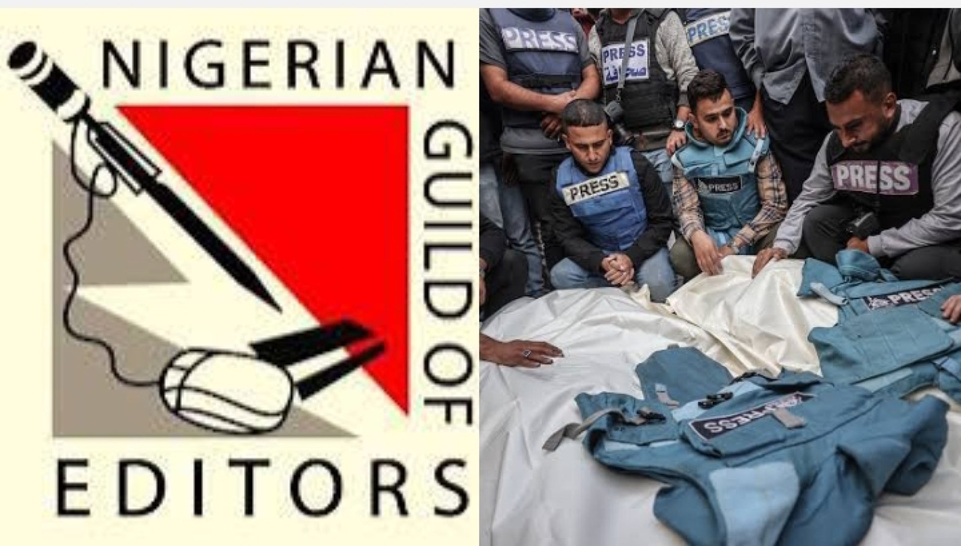 Nigerian Editors Condemn killings of Journalists in Gaza