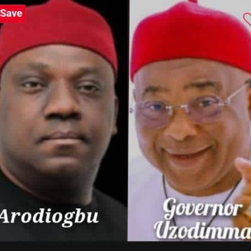 APC South East Natl Vice Chairman Eulogizes Gov Uzodimma Over  Increment Of Worker’s Salaries …Says Feat is Spurring