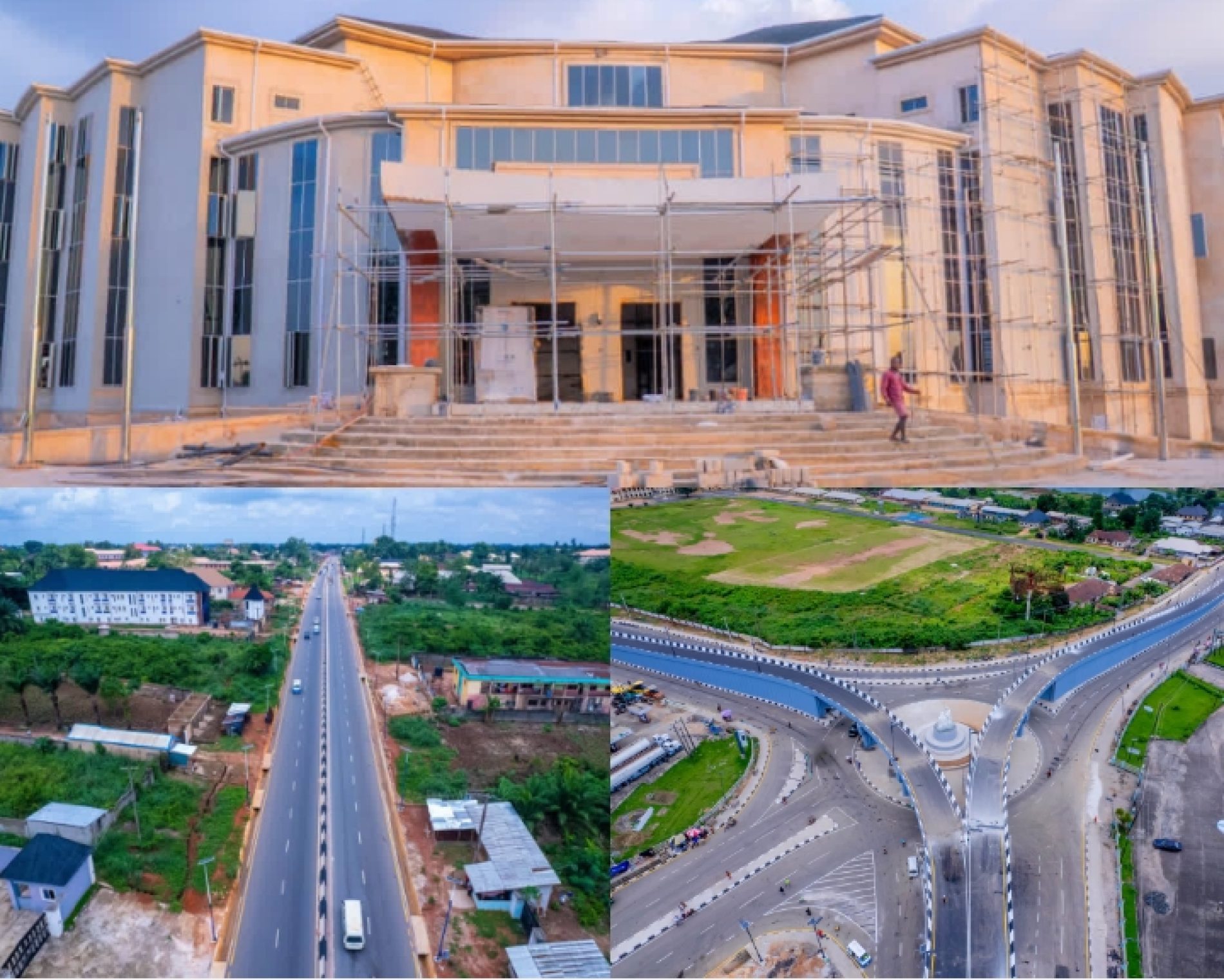 Gov Uzodimma Presses Forward In Governance With Legacy Projects … Showcases ICC, Govt House Annex, dualised Owerri-Mbaise-Umuahia Road, Assumpta Flyover, others