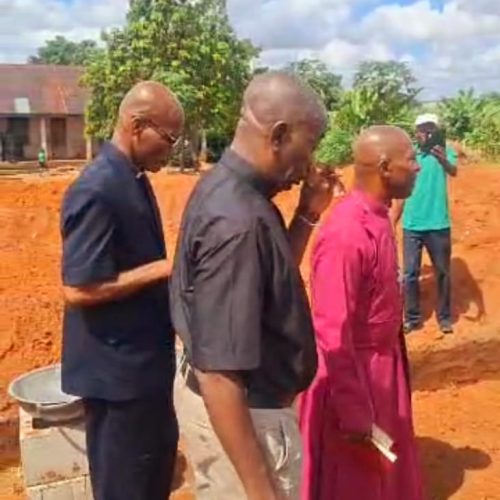 EGOGA Alumni Association Performs Groundbreaking Ceremony For Modern Domitory