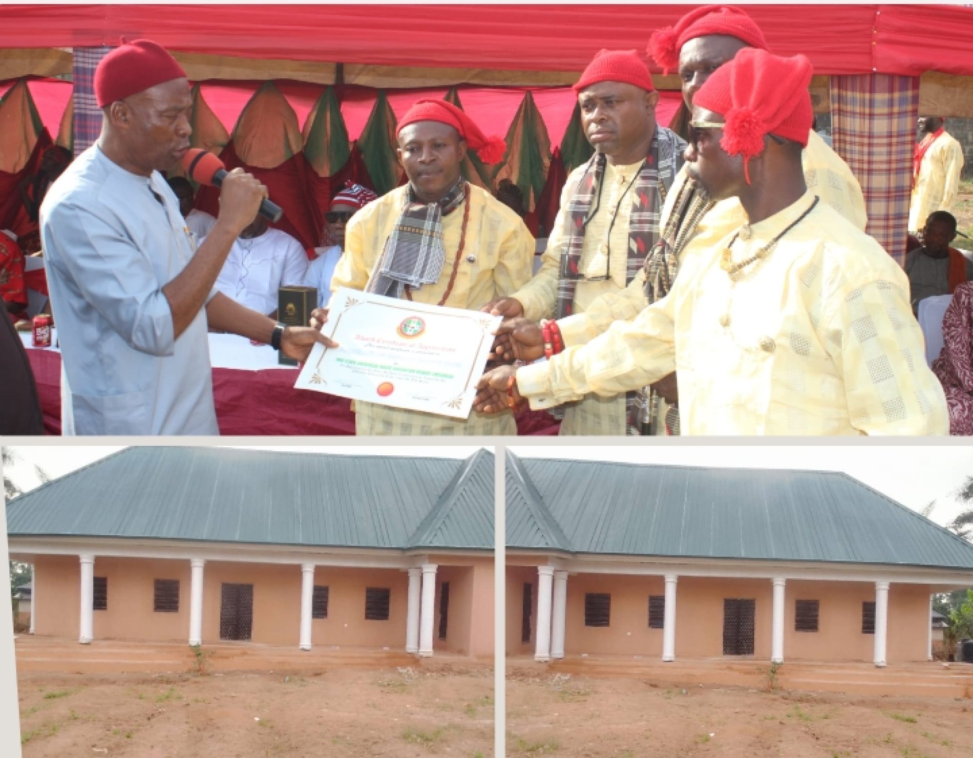 Kpakpando Age Grade donates modern school hall to Eziudo Ancient Town