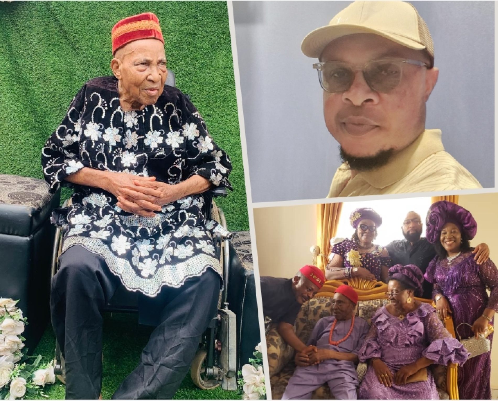 Engr. Gerald Ukwunna Celebrates Father At 102
