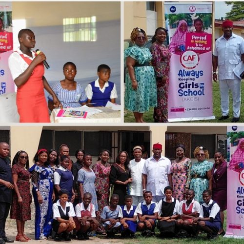 Foundation Donates Pads To Imo School Girls To Curb Absenteeism On Menstruation