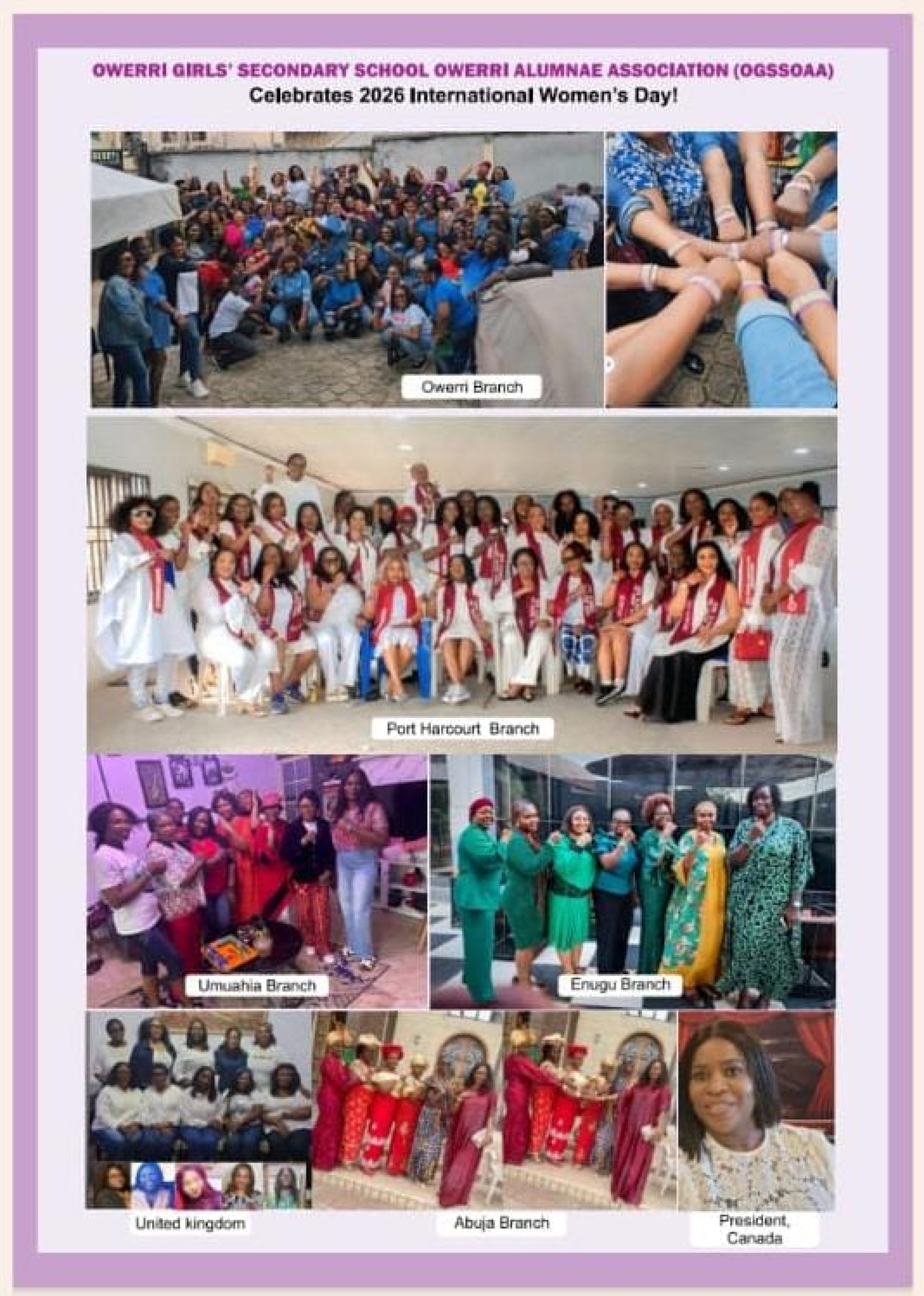 OGSSOAA celebrates International Women’s Day, calls for greater action on gender equality