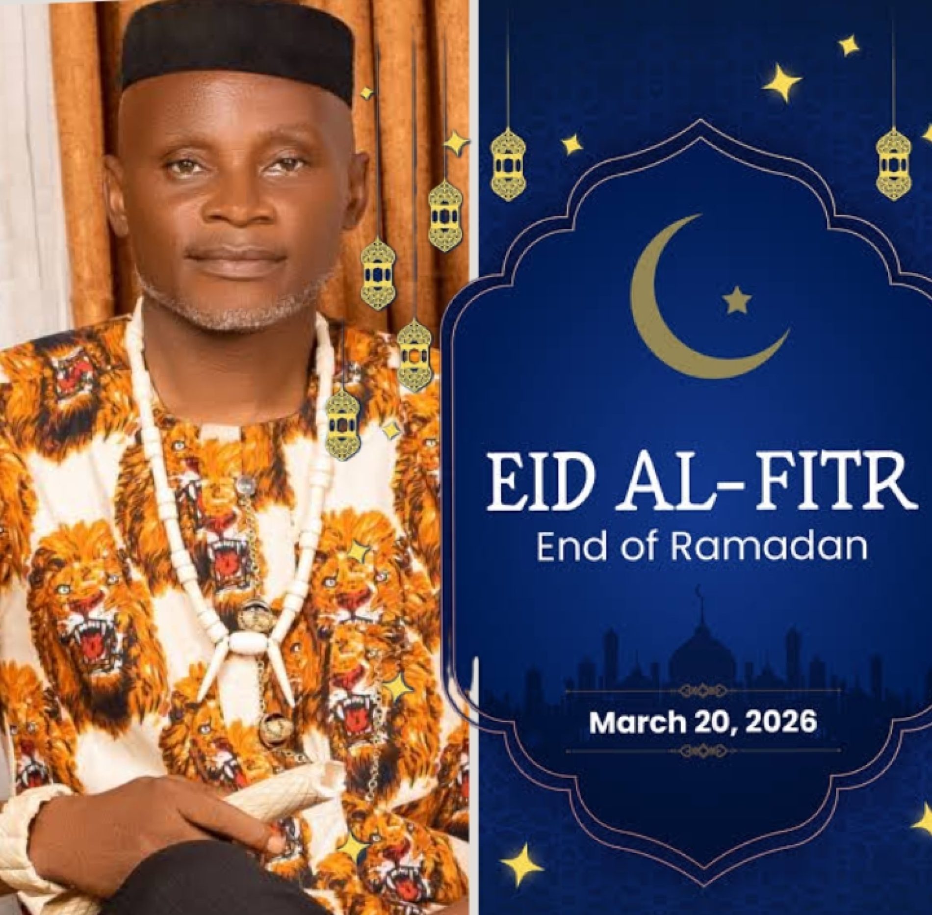 NUJ Zone VP Adiuku celebrates Muslims on Eid, calls for peace, unity