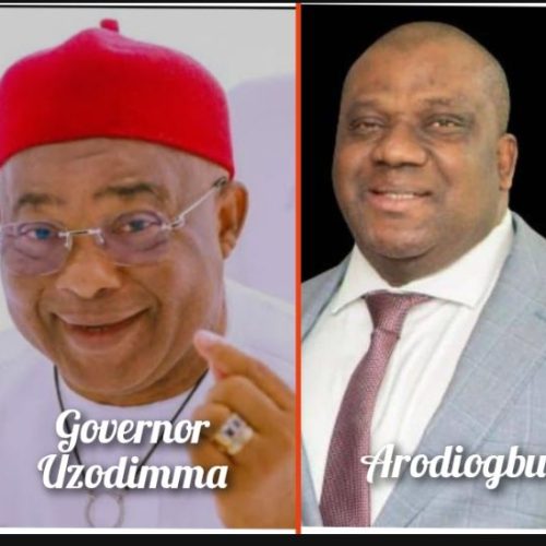 Arodiogbu Assumes Leadership of APC Zonal Chairmen, Applauds Uzodimma, Tinubu on Giant Strides
