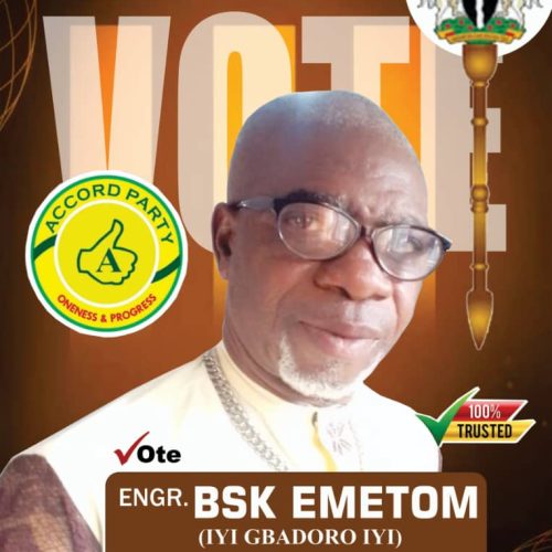 IMHA: Engr. BSK Emetom’s Aspiration Receives More Boosts …Vows To Attract Developments in Ow/North Communities