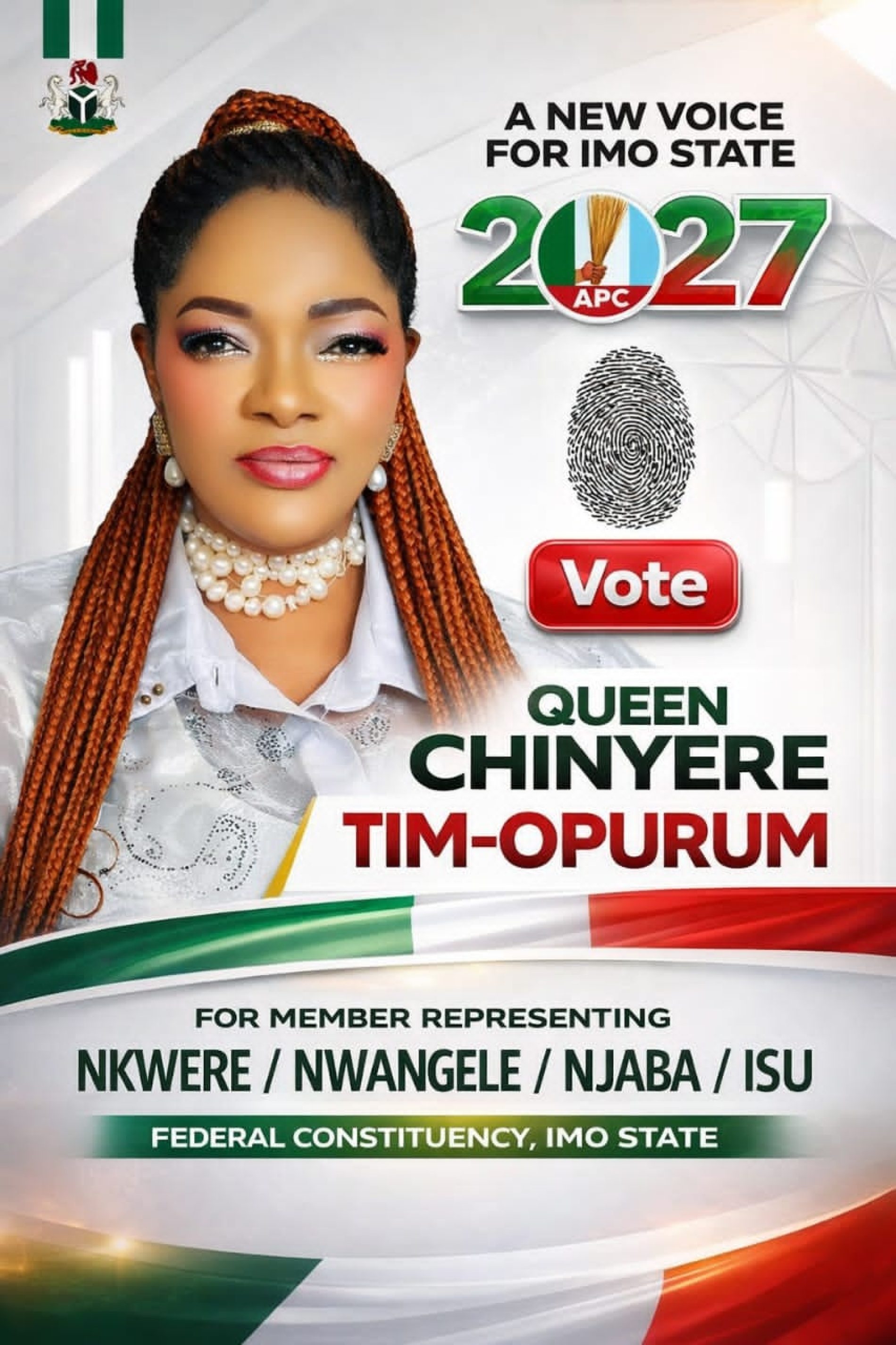 ‎My aim is to salvage humanity —Queen-Opurum; calls for support to win House of reps seat