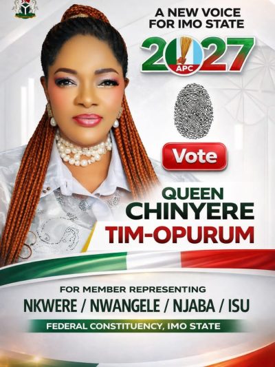 ‎My aim is to salvage humanity —Queen-Opurum; calls for support to win House of reps seat