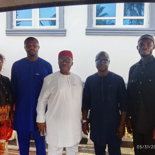 Monday Ubani San Assures GOMEP Of Partnership As National President Visits