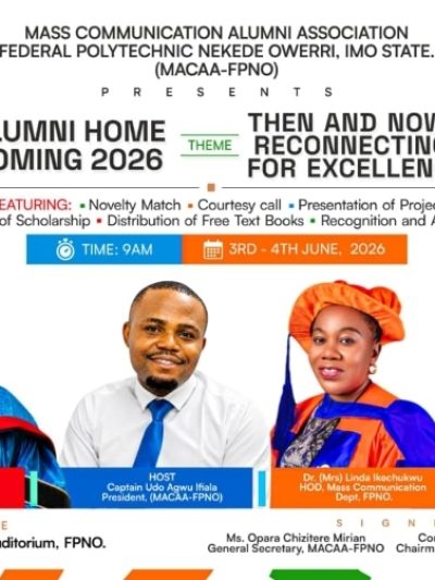 MACAA-FPNO Homecoming Reaches Historic Climax as Alumni Gather to Shape the Future