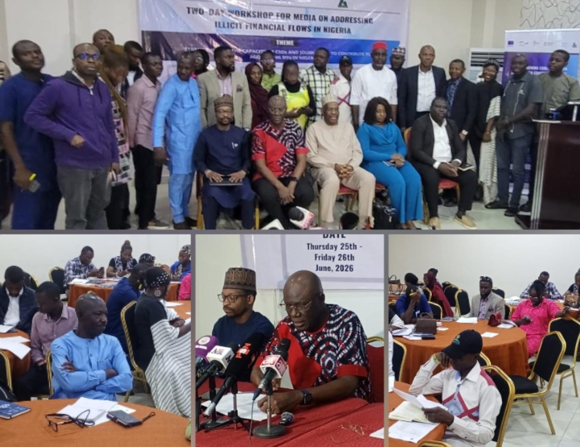 ANEEJ Interfaces with Journalists to Strengthen Reporting on Illicit Financial Flows in Nigeria