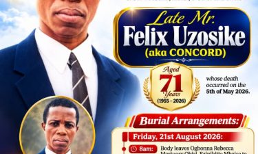Felix Uzosike, 71, for Burial Friday, August 21, as Imo NUJ Assistant Secretary Mourns