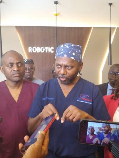 Robotic Assisted Surgery Launched In Imo …assures citizens , N15.000 annual insurance health care of the service