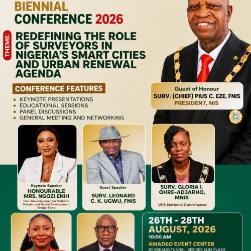Eastern Region Women Surveyors to Hold Maiden Biennial Conference in Enugu