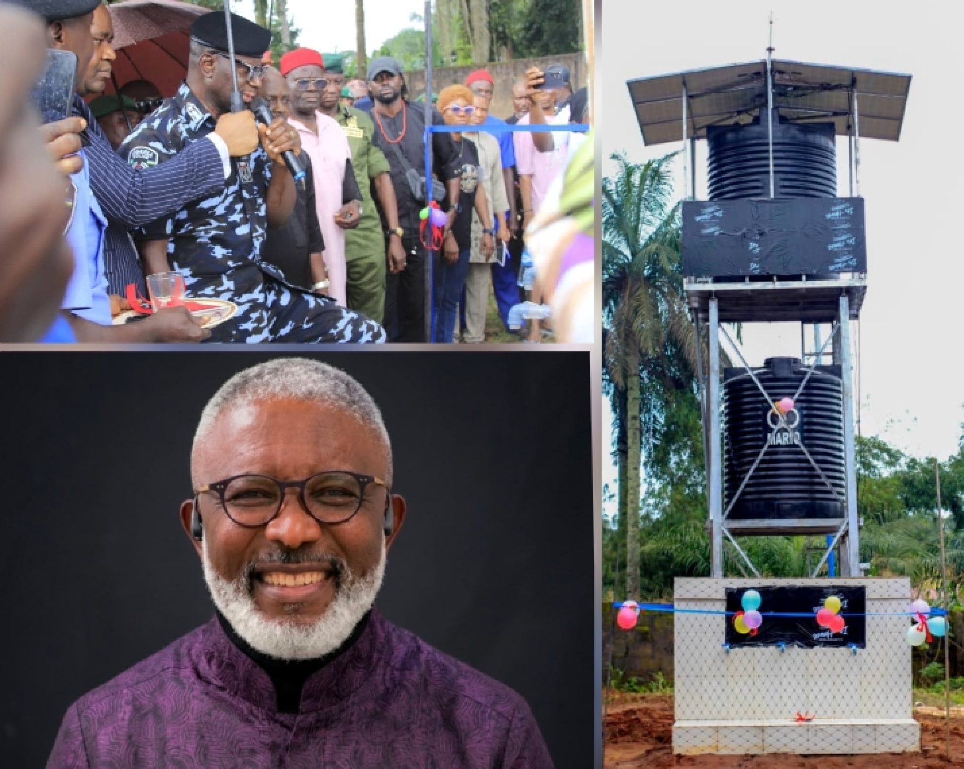 Imo CP Commissions Solar-Powered Borehole Donated by Dan Ngerem Sports Foundation to Urualla Police Station