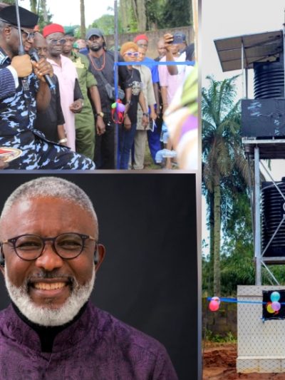Imo CP Commissions Solar-Powered Borehole Donated by Dan Ngerem Sports Foundation to Urualla Police Station
