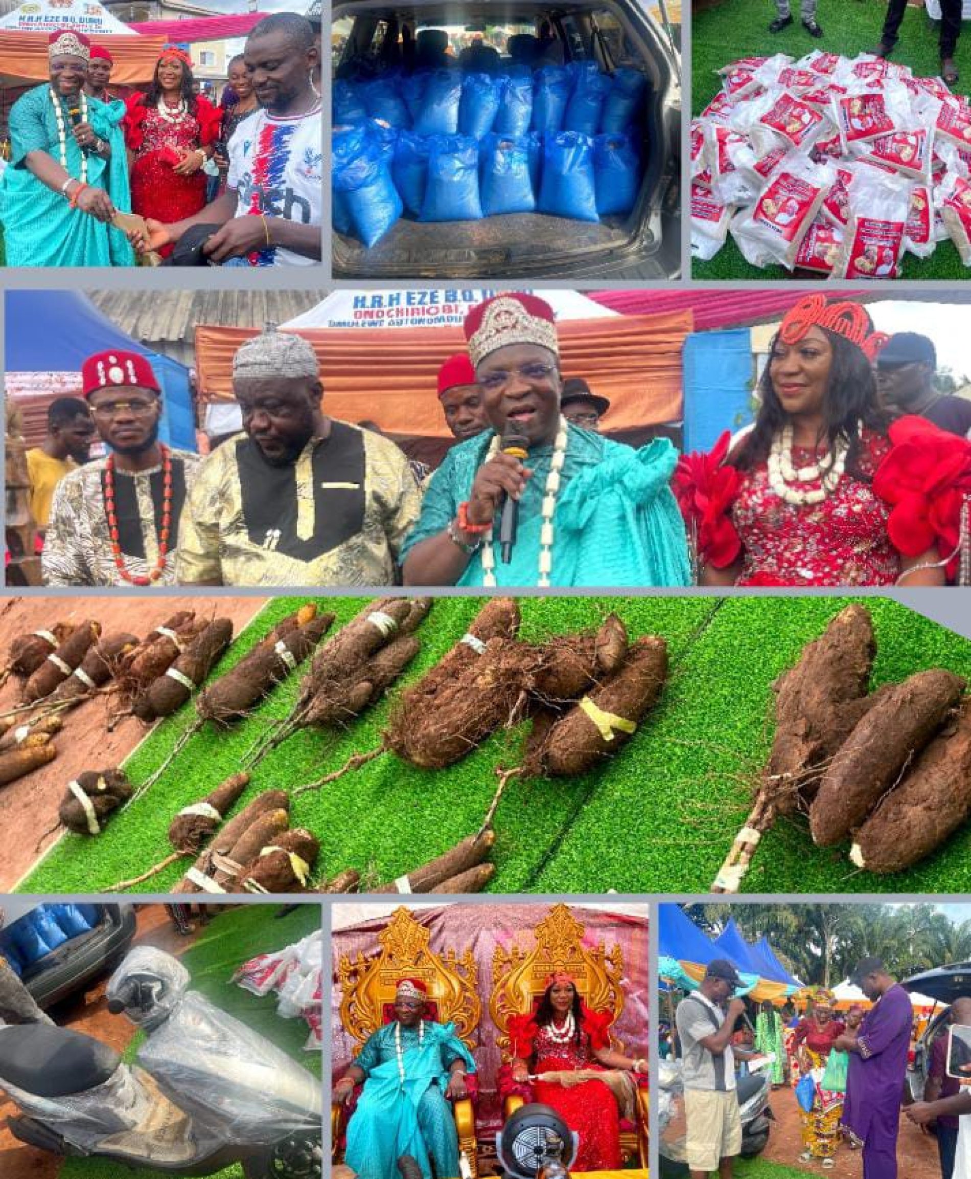 Umulewe New Yam Festival: Eze Duru Empowers Widows, Rewards Farmers
