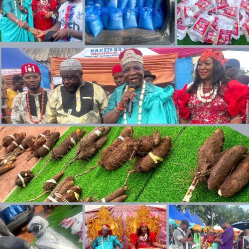Umulewe New Yam Festival: Eze Duru Empowers Widows, Rewards Farmers