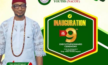 Ohaji Youth Inaugurates Newly Elected NACOY Executive as Ogbuehi Takes Over as President