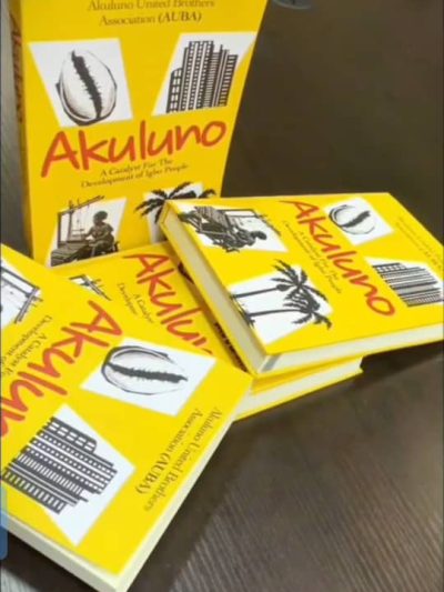 Akuluno United Brothers Set to Shutdown Lagos for Second Year Anniversary, Unveils New Book on the Development of Of Igboland