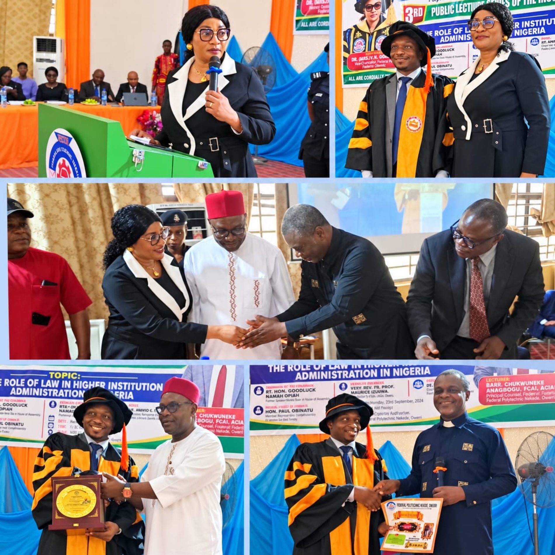 Nekede Poly Rector Igbokwe Leads Push for Rule of Law, Accountability in Higher Institutions
