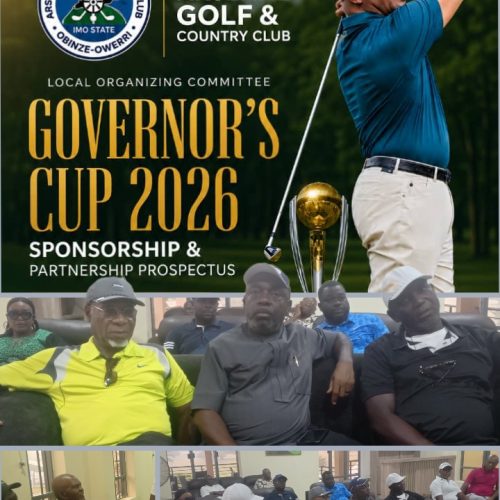 Imo Governor’s Cup: Arsenal Targets West African Golf Spotlight, Attracts 55 Sponsors