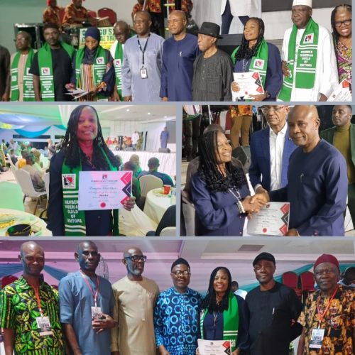 Former Imo NUJ Treasurer, Ms Opara Inducted as Member Nigerian Guild of Editors