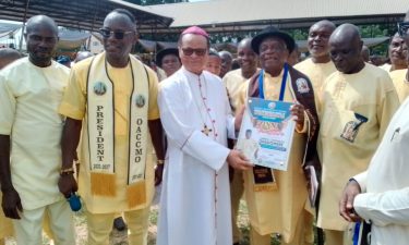 OACCMO Celebration Day: Archbishop Lucius Ugorji Urge Fathers to Give Their Children Christian Education