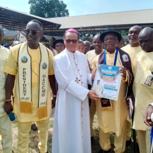 OACCMO Celebration Day: Archbishop Lucius Ugorji Urge Fathers to Give Their Children Christian Education