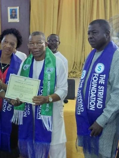 TSF President, Iro Receives NUJ prestigious award, conferred as NUJ Life Patron