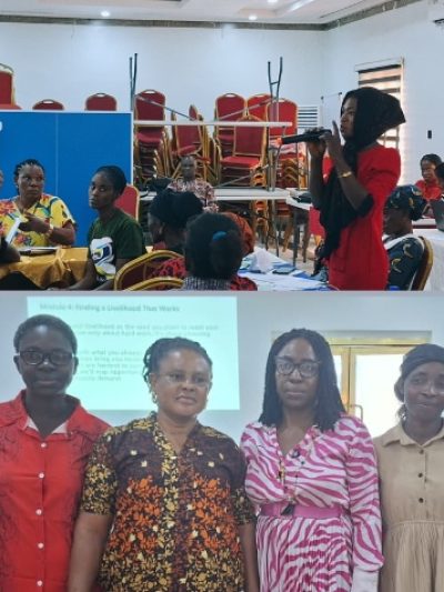 Groups trains 30 women on GBV, safety, leadership, others